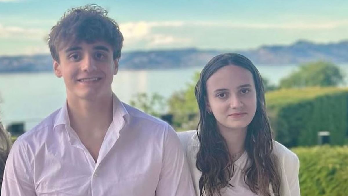 Ο Ρομαίν και η 15χρονη αδερφή του Αλίκη που αγνοείται μετά τη φωτιά στο Κραν Μοντανά