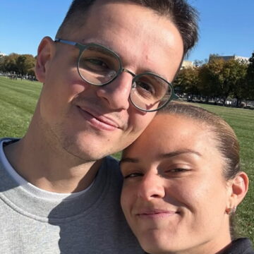 Η Μαρία Σάκκαρη και ο Κωνσταντίνος Μητσοτάκης