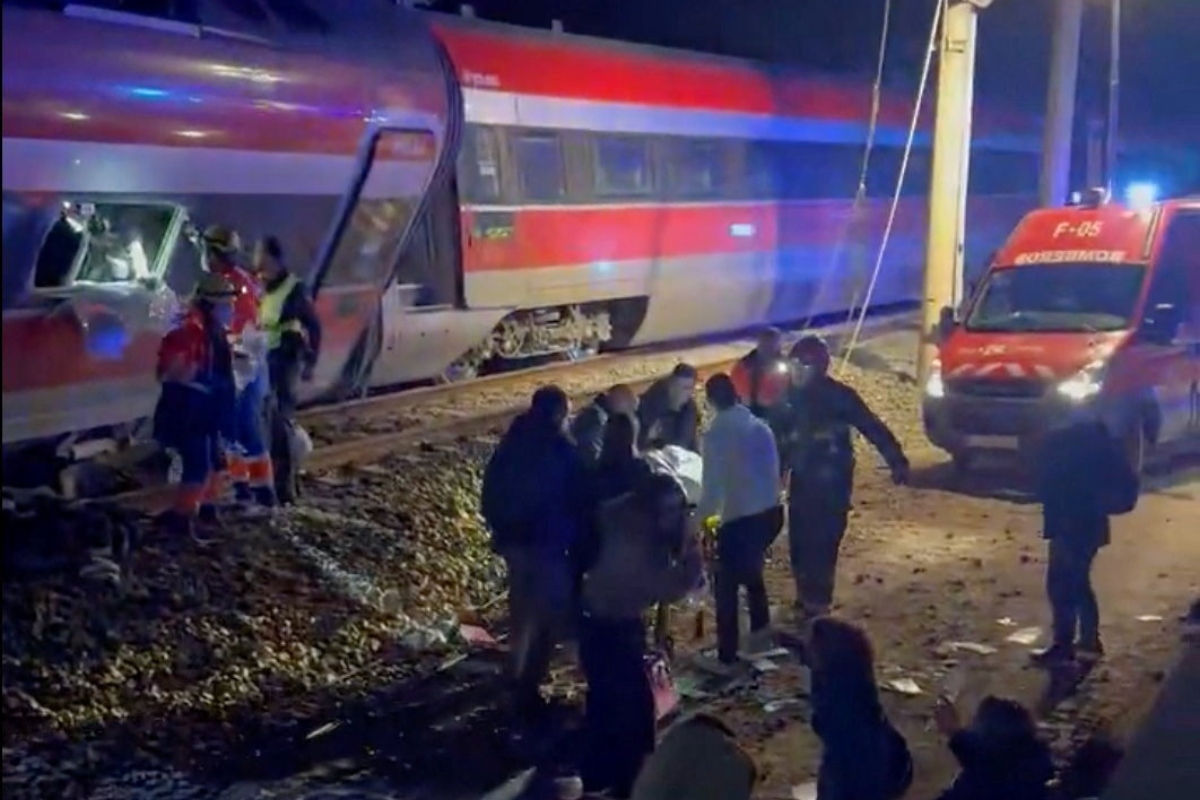 Εκτροχιασμός τρένου στην Ισπανία