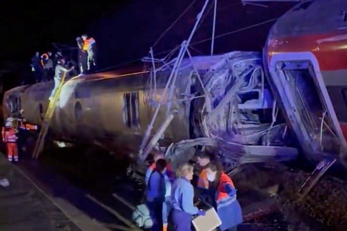 Εκτροχιασμός τρένου στην Ισπανία