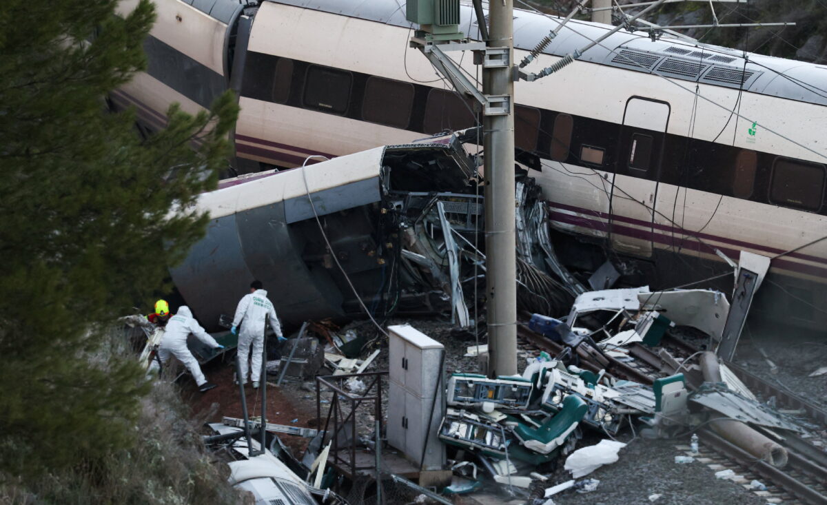 Σιδηροδρομικό δυστύχημα στην Ισπανία