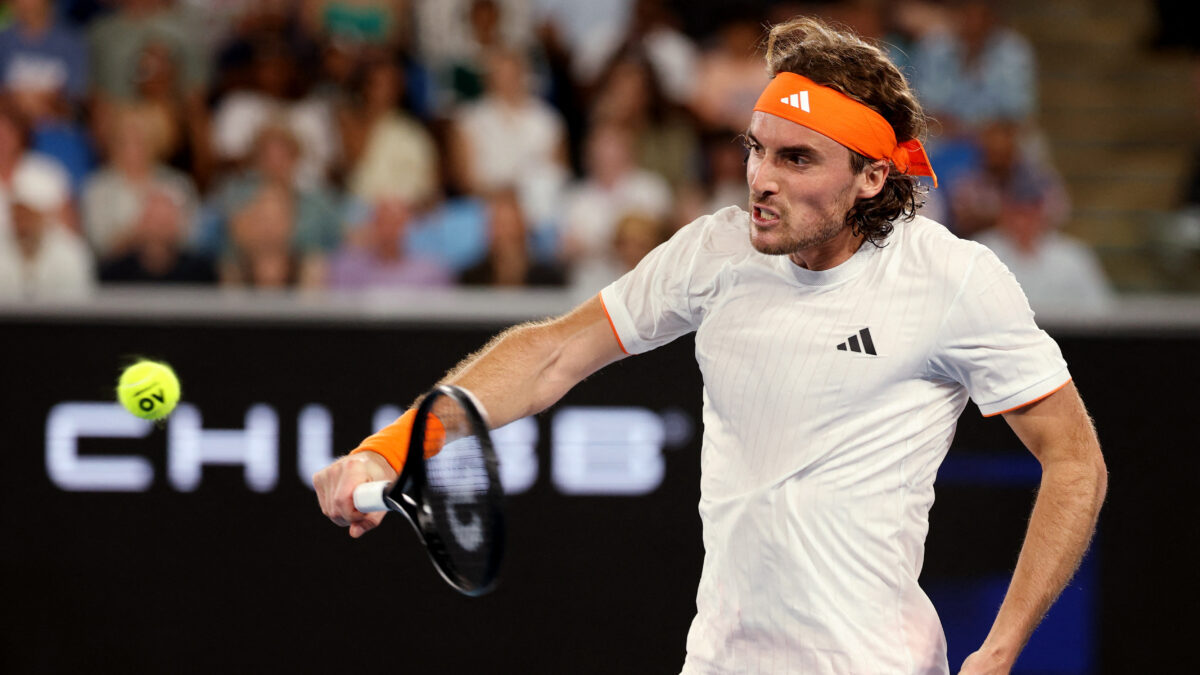 Ο Στέφανος Τσιτσιπάς στο Australian Open