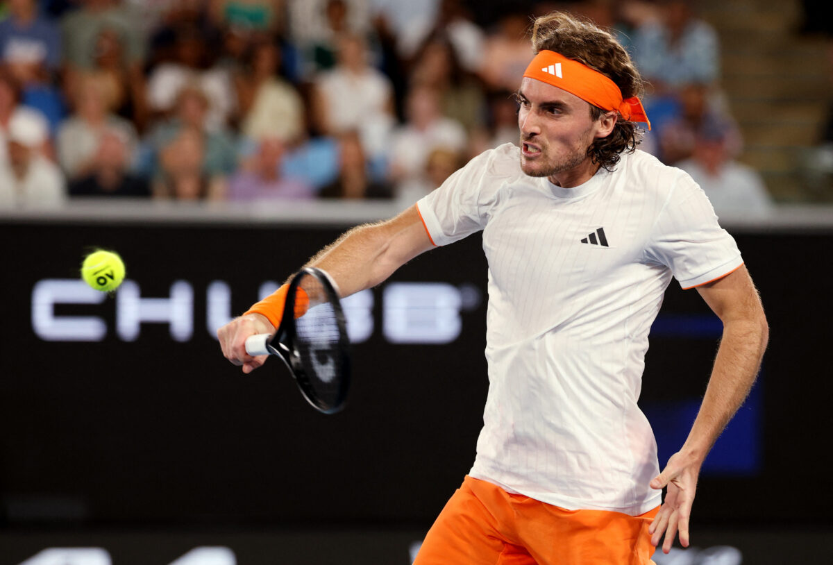 Ο Στέφανος Τσιτσιπάς στο Australian Open