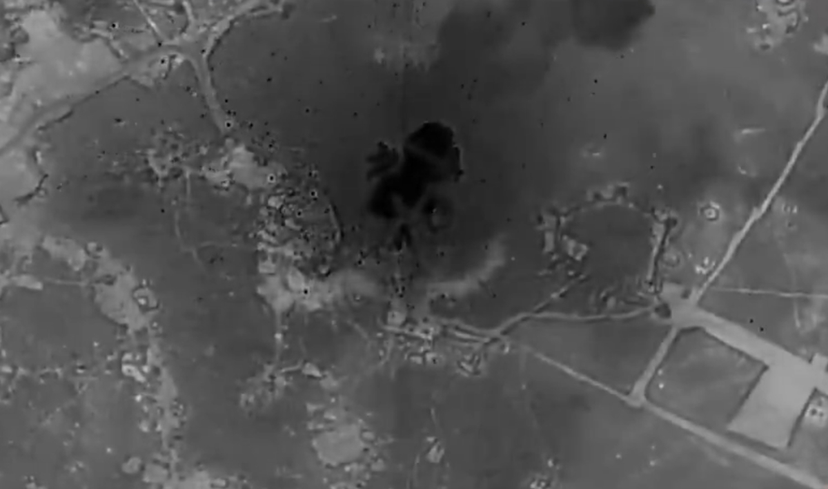 Αμερικανική επιδρομή κατά θέσεων του ISIS στη Συρία