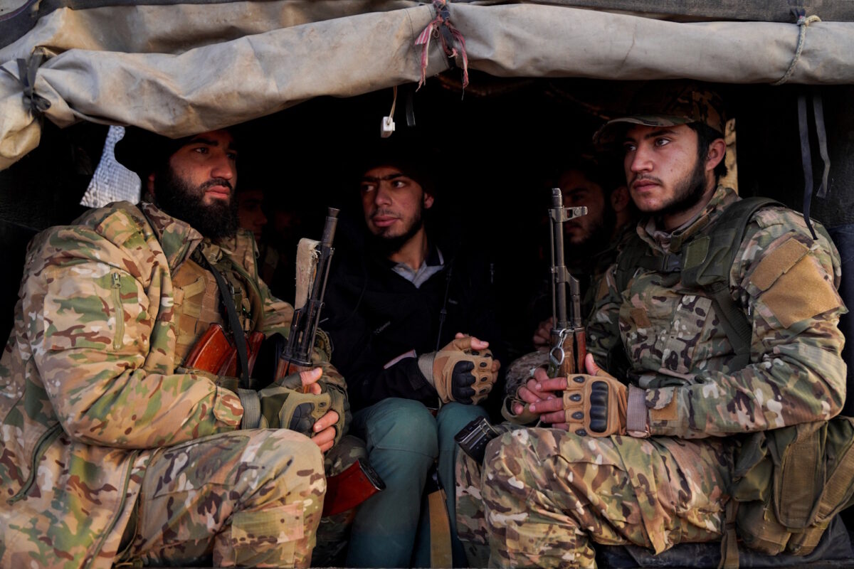 Μαχητές του συριακού στρατού