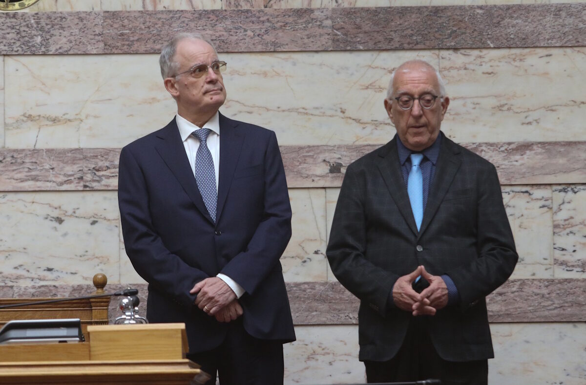 Κωνσταντίνος Τασούλας και Νικήτας Κακλαμάνης