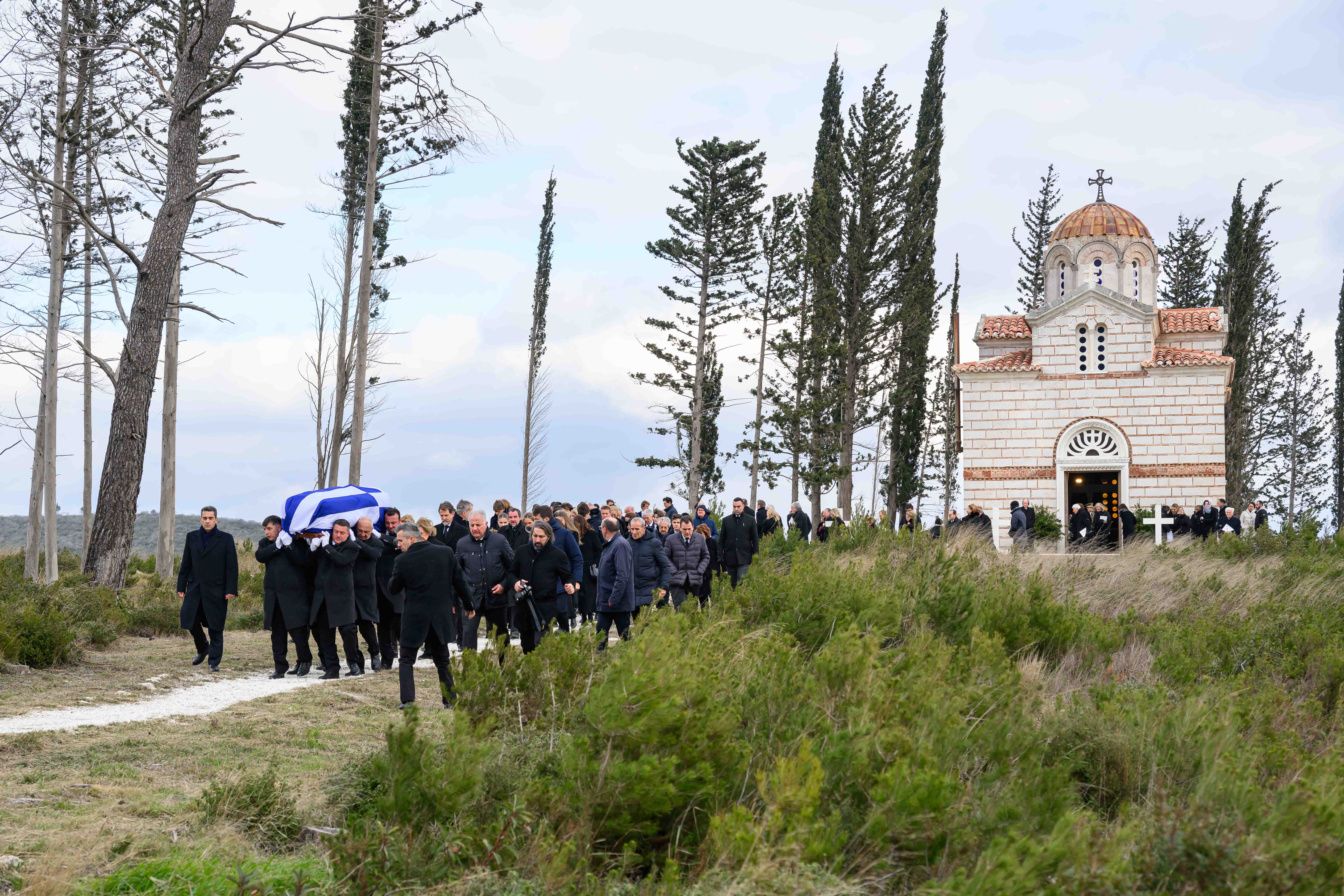 Κηδεία πριγκίπισσας Ειρήνης στο Τατόι