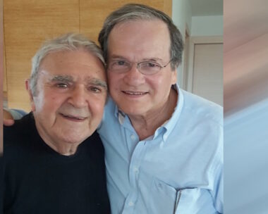 O Πασχάλης Τερζής με τον Χρήστο Νικολόπουλο