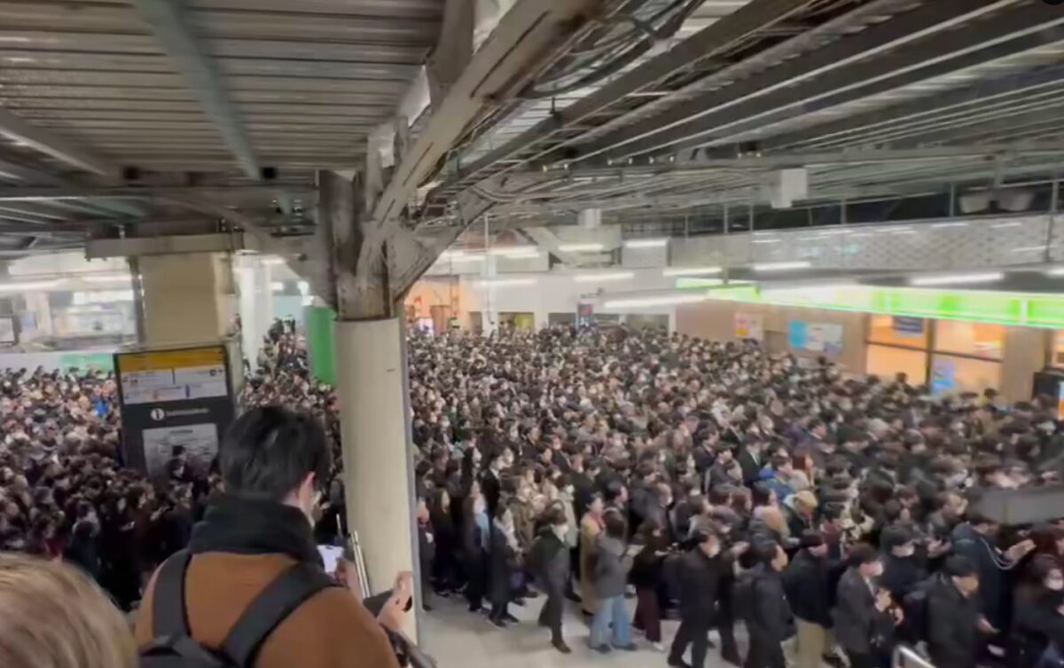 Μπλακ άουτ στο σιδηροδρομικό δίκτυο του Τόκιο