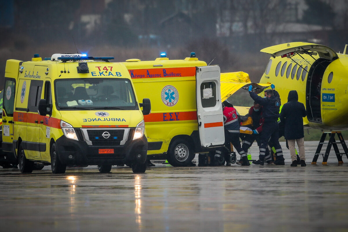 Η άφιξη των τραυματιών οπαδών του ΠΑΟΚ