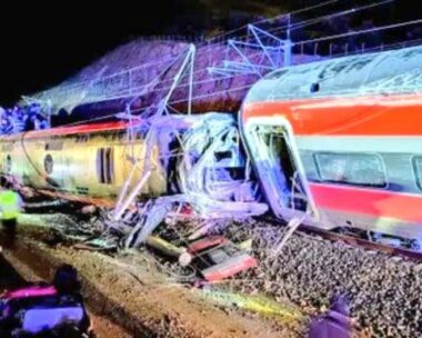 Εκτροχιασμός τρένου στην Ισπανία