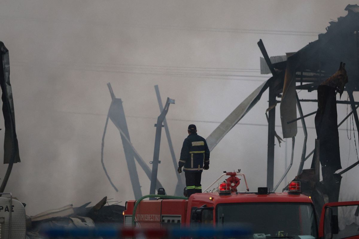 Φωτιά στο εργοστάσιο «Βιολάντα»