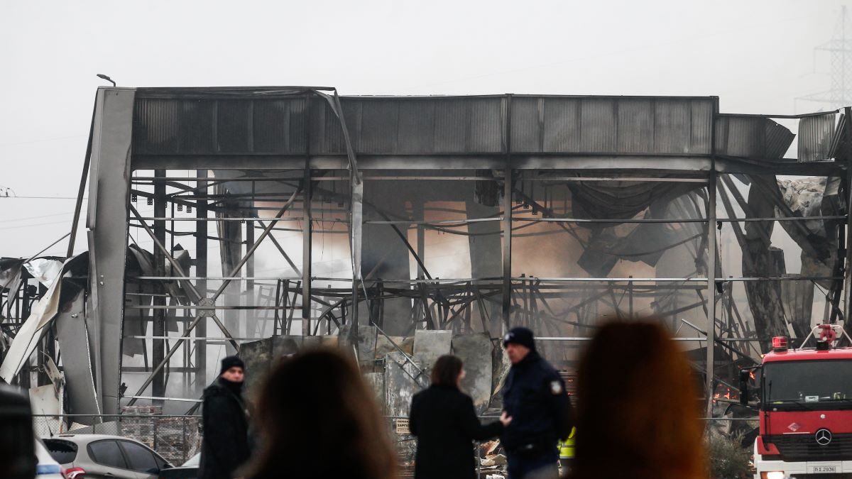 Φωτιά στο εργοστάσιο «Βιολάντα»