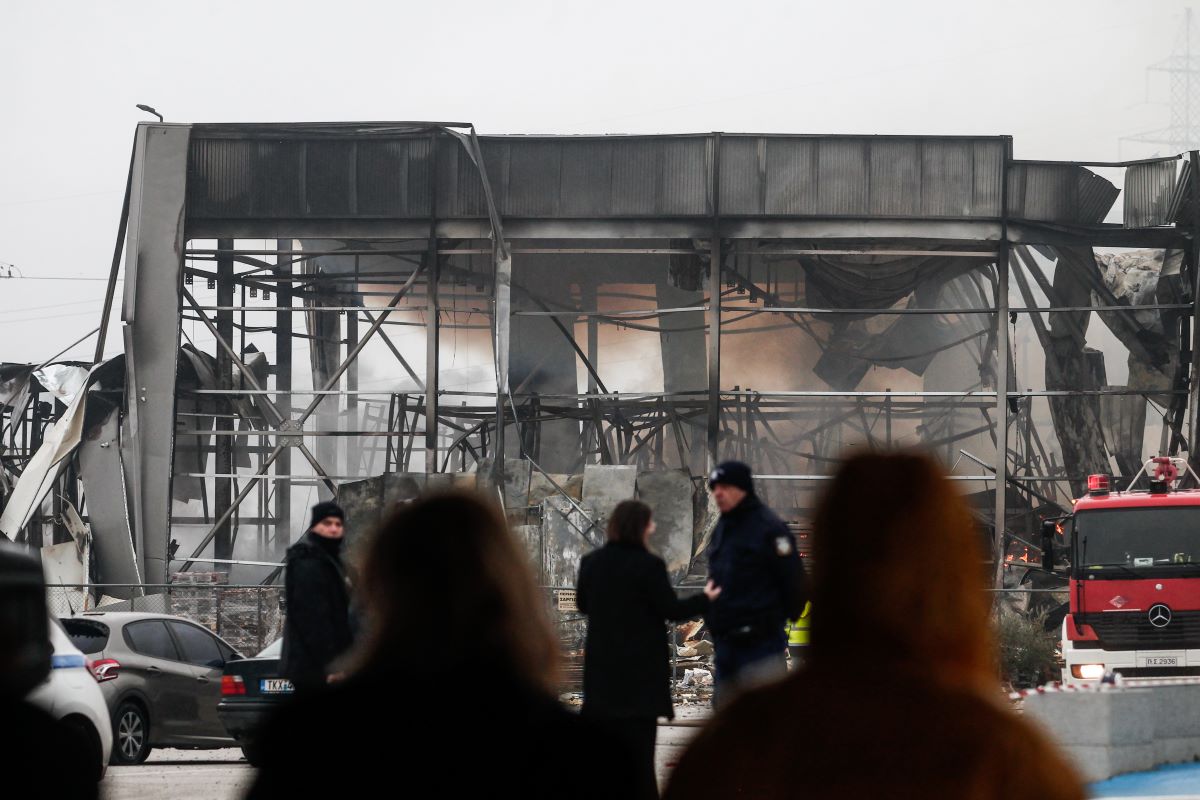 Φωτιά στο εργοστάσιο «Βιολάντα»