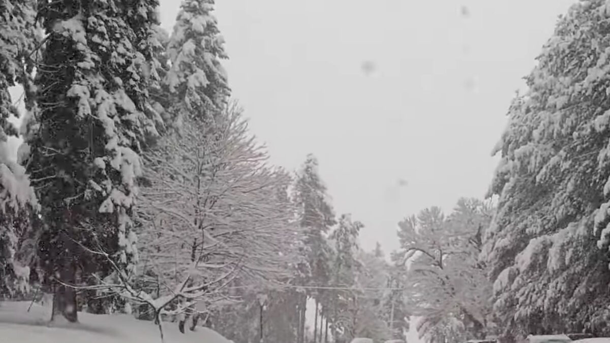 Χιόνι στον νομό Τρικάλων