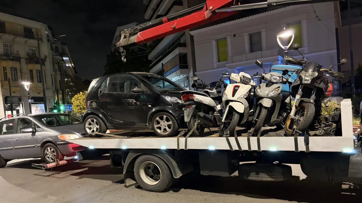 Επιχείρηση της Τροχαίας Αττικής