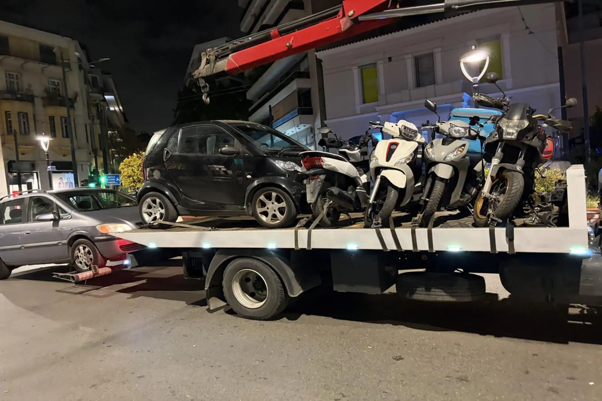 Επιχείρηση της Τροχαίας Αττικής