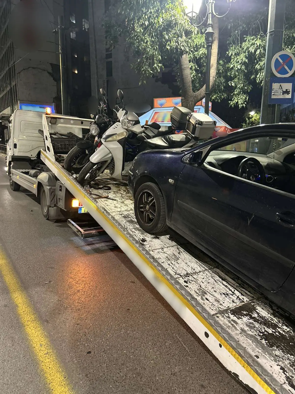 Επιχείρηση της Τροχαίας Αττικής