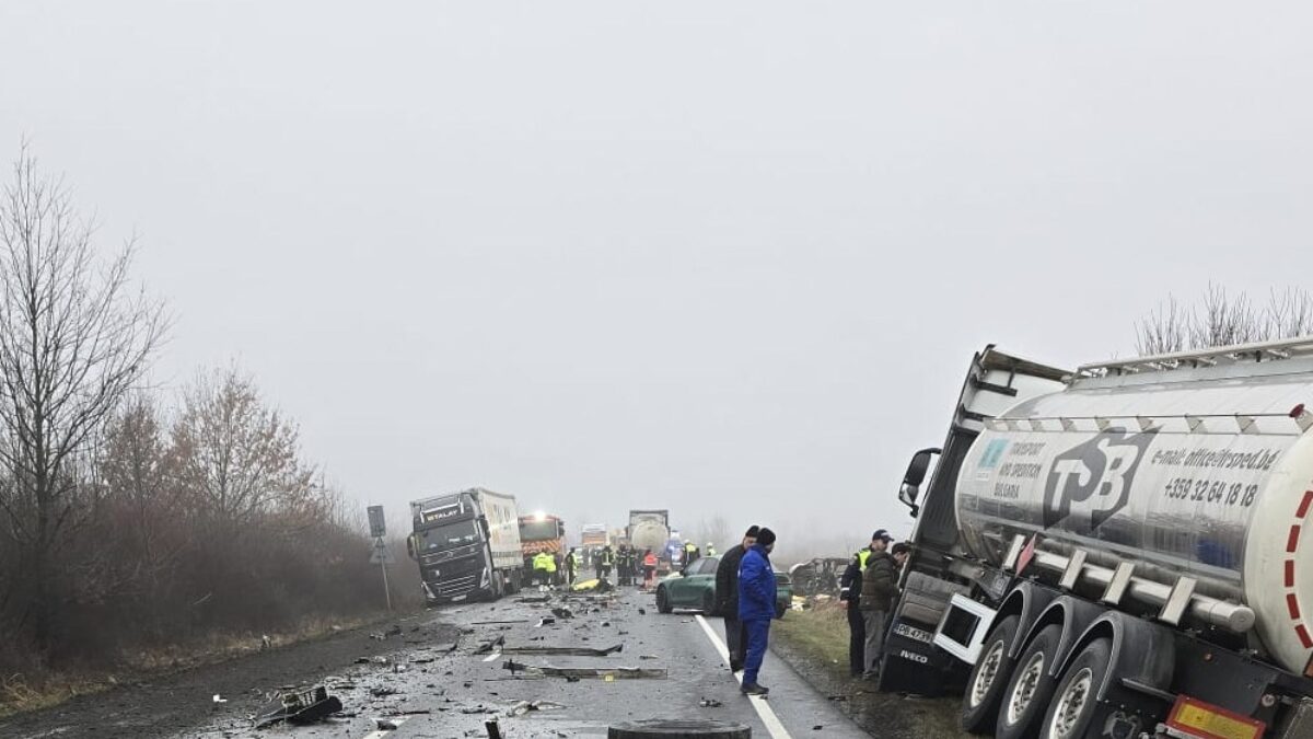 Το σημείο του τροχαίου στη Ρουμανία