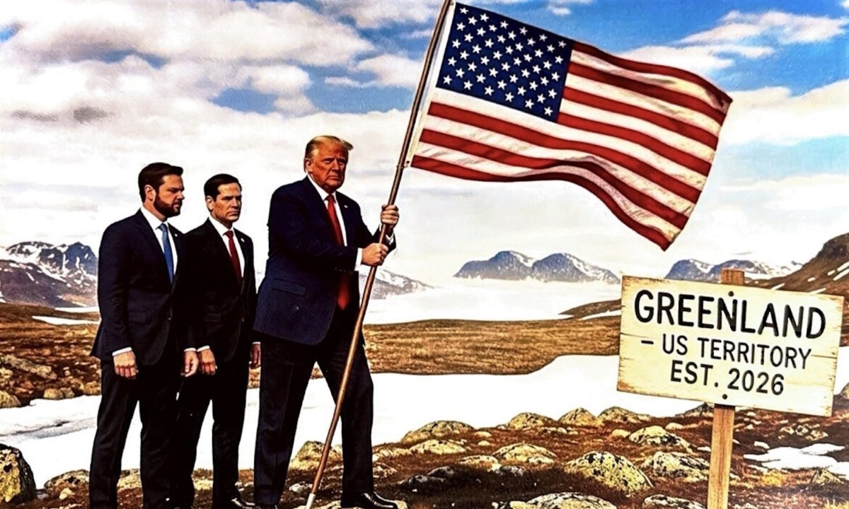 O Τραμπ στη Γροιλανδία με τη βοήθεια του AI
