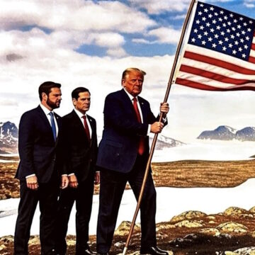 O Τραμπ στη Γροιλανδία με τη βοήθεια του AI