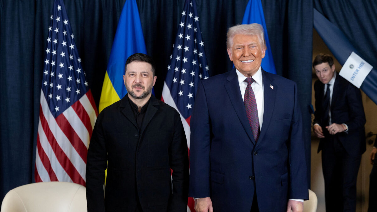Ο Βολοντίμιρ Ζελένσκι και ο Ντόναλντ Τραμπ