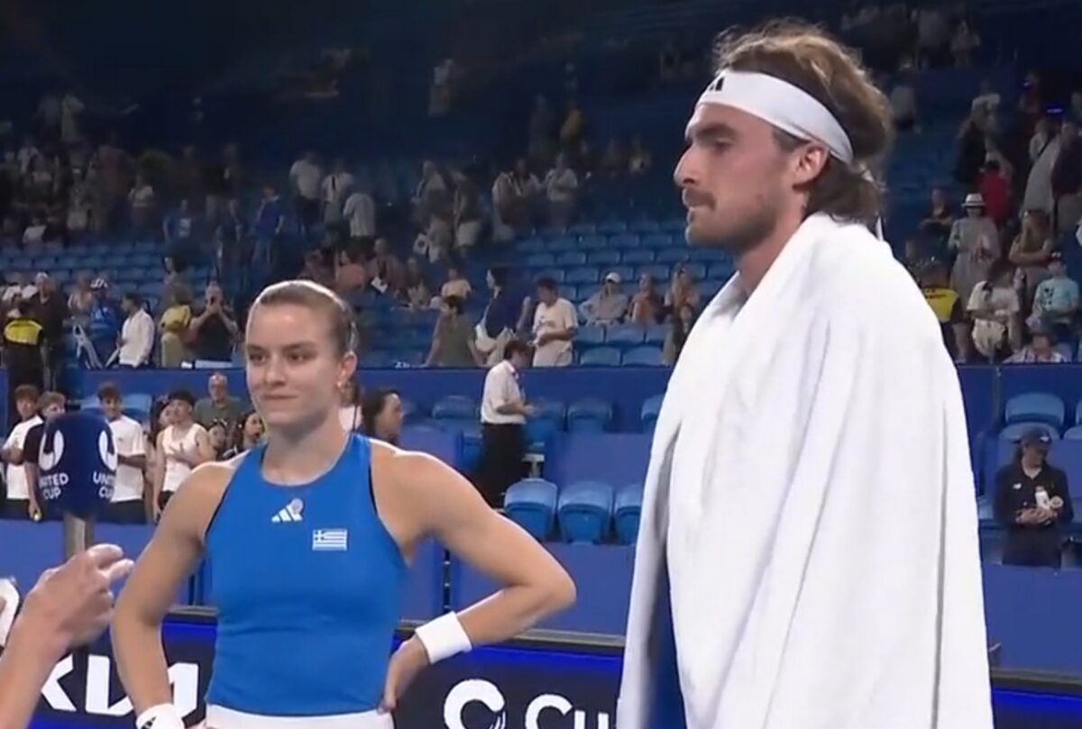 Στέφανος Τσιτσιπάς: «Κάνουμε ό,τι μπορούμε όπως οι Σπαρτιάτες και η Μαρία Σάκκαρη τυγχάνει να είναι Σπαρτιάτισσα»