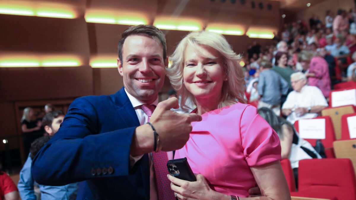 Στέφανος Κασσελάκης και Θεοδώρα Τζάκρη