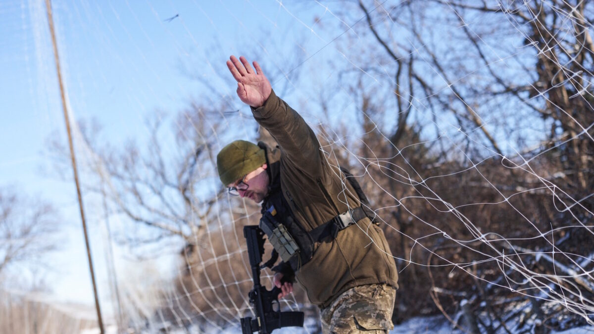 Ουκρανός στρατιώτης στο Ντονέτσκ