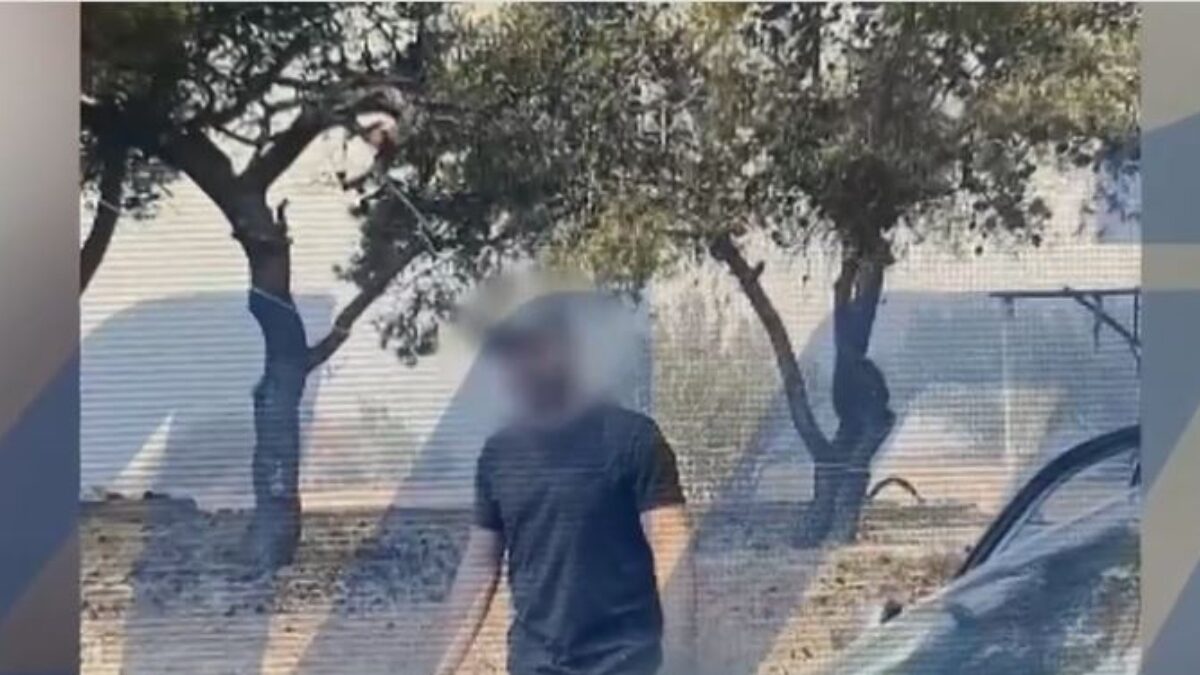 Ο ύποπτος για εμπρησμό