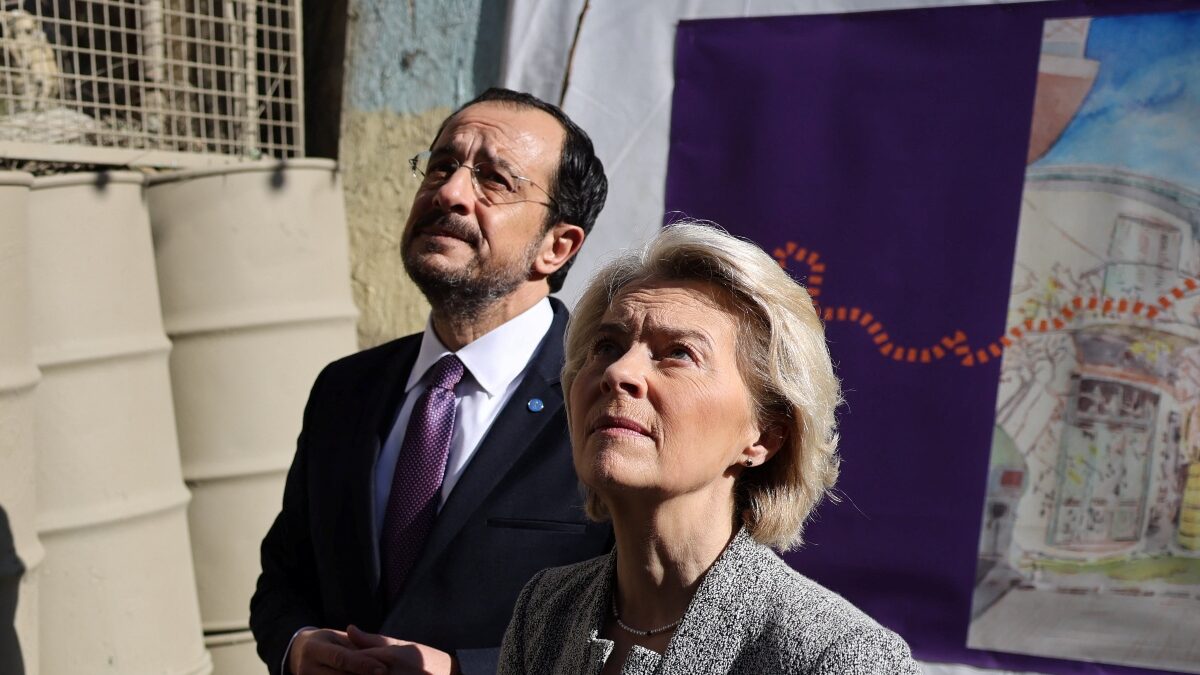 Ούρσουλα φον ντερ Λάιεν και Νίκος Χριστοδουλίδης