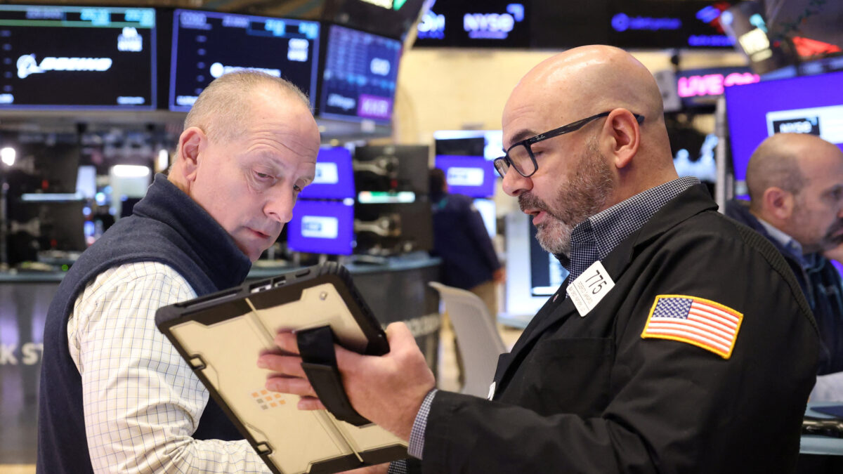 Διαπραγματευτές στο Χρηματιστήριο της Νέας Υόρκης