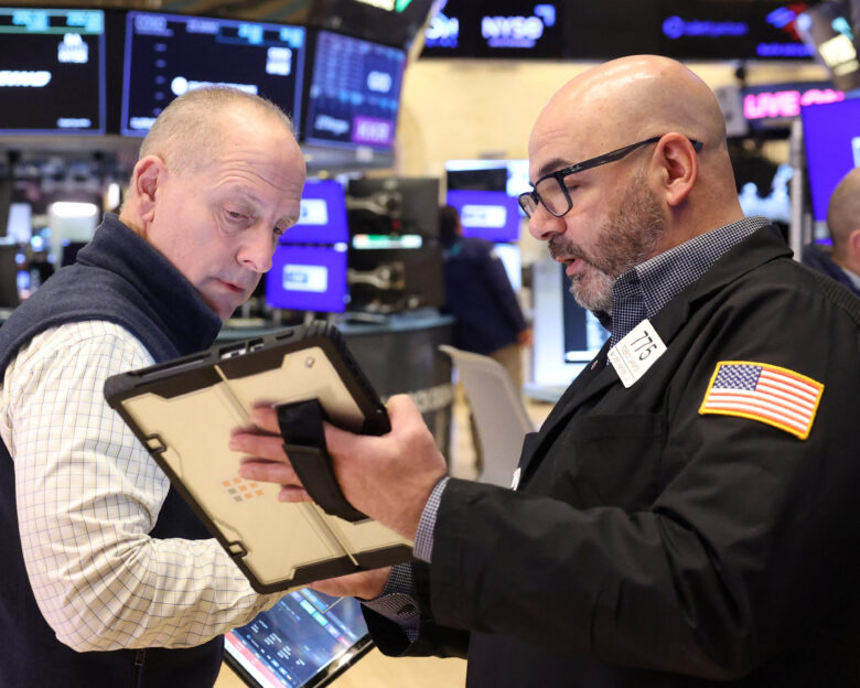 Διαπραγματευτές στο Χρηματιστήριο της Νέας Υόρκης