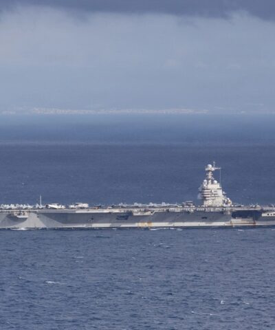 Το αμερικανικό αεροπλανοφόρο USS Gerald R. Ford