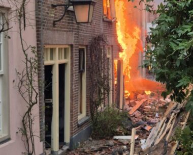 Έκρηξη και φωτιά στην Ουτρέχτη