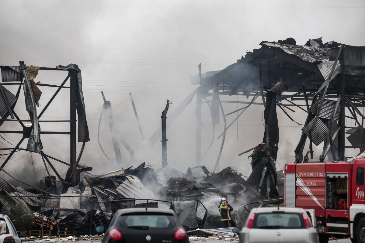 Η επιχείρηση κατάσβεσης