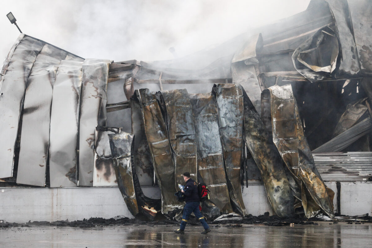 Φωτιά στο εργοστάσιο Βιολάντα