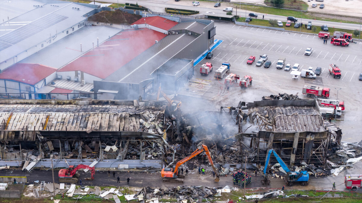 Το κατεστραμμένο εργοστάσιο της Βιολάντα