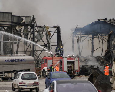 Το κατεστραμμένο εργοστάσιο της Βιολάντα