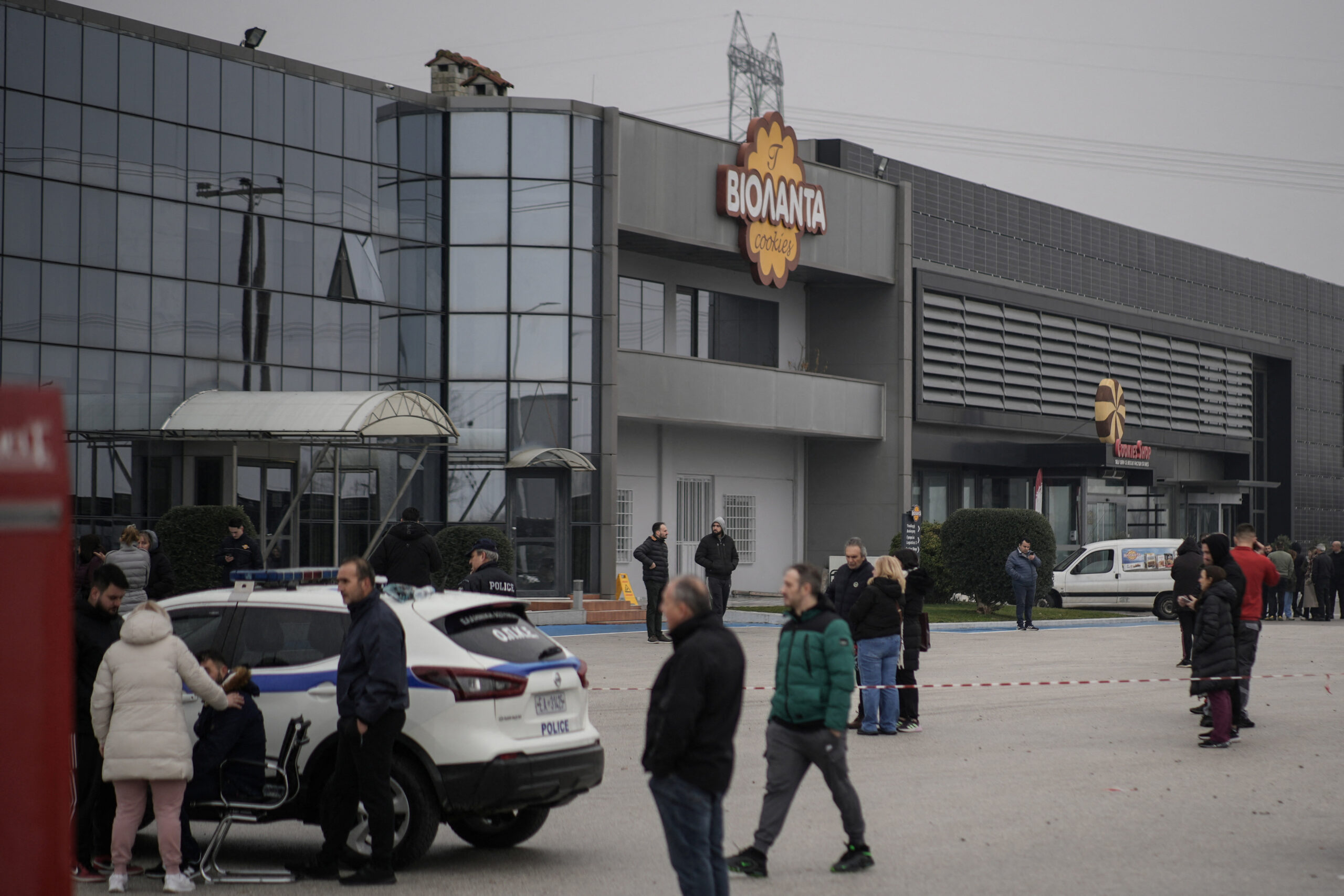 Το κατεστραμμένο εργοστάσιο της Βιολάντα