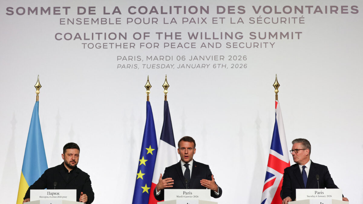 Βολοντίμιρ Ζελένσκι / Εμανουέλ Μακρόν / Κιρ Στάρμερ