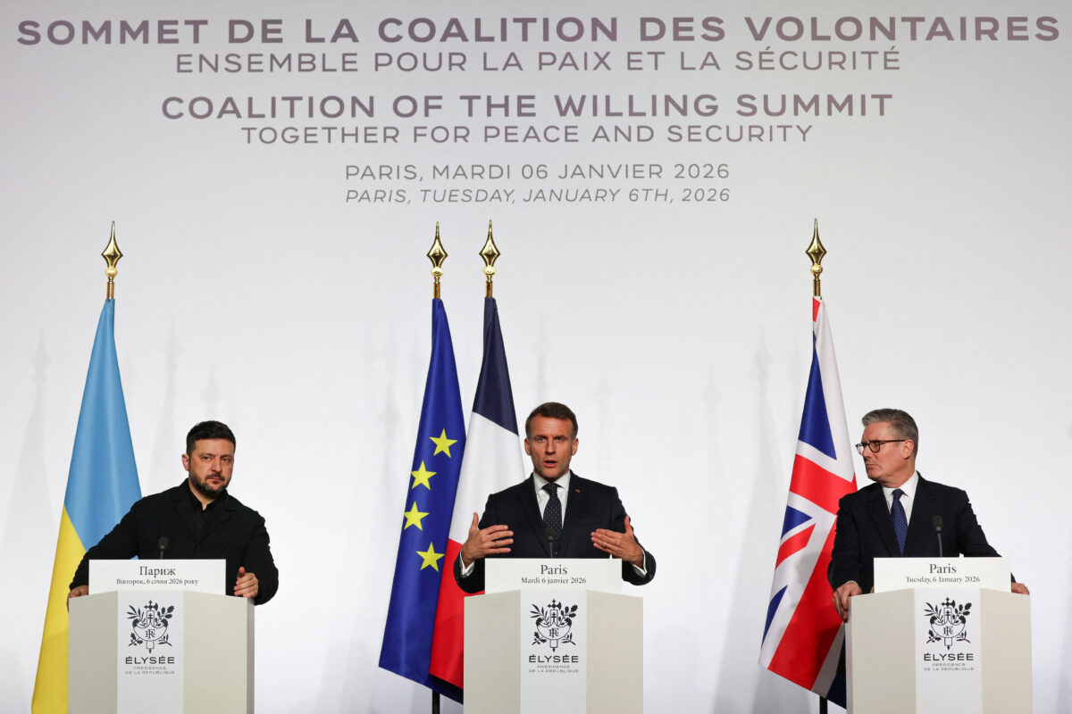 Βολοντίμιρ Ζελένσκι / Εμανουέλ Μακρόν / Κιρ Στάρμερ