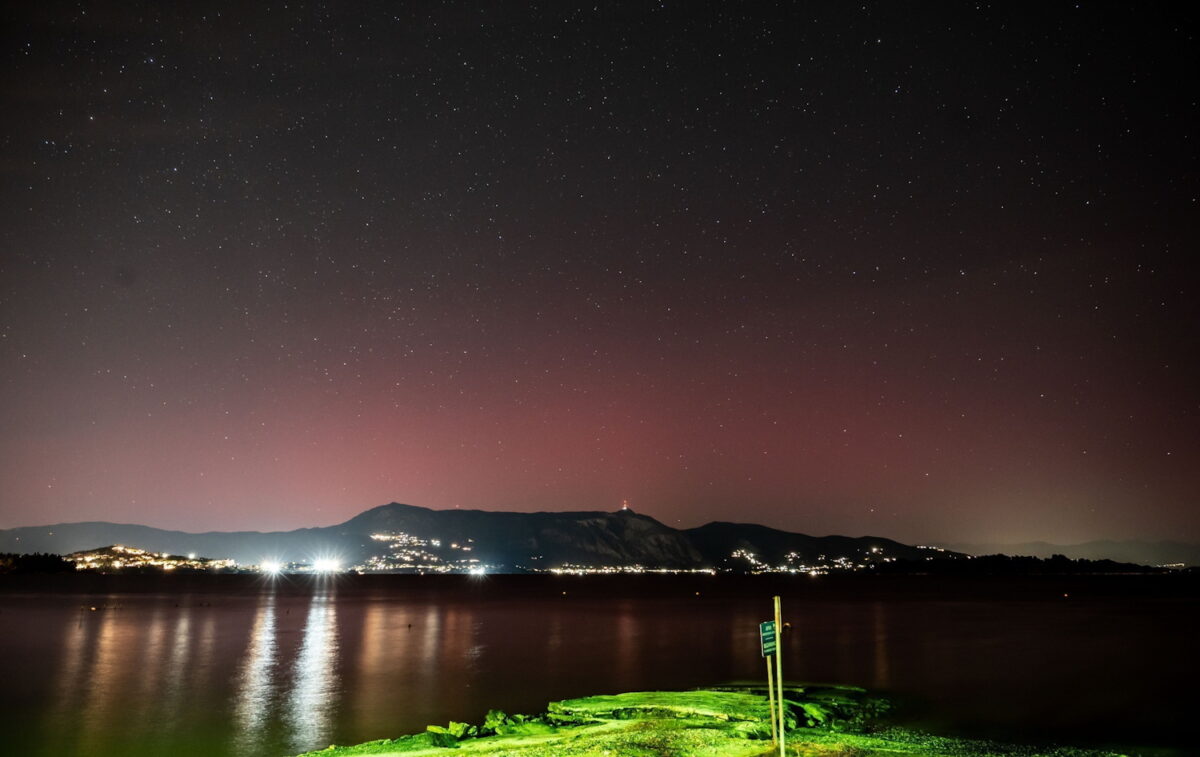 Βόρειο Σέλας στην Κέρκυρα