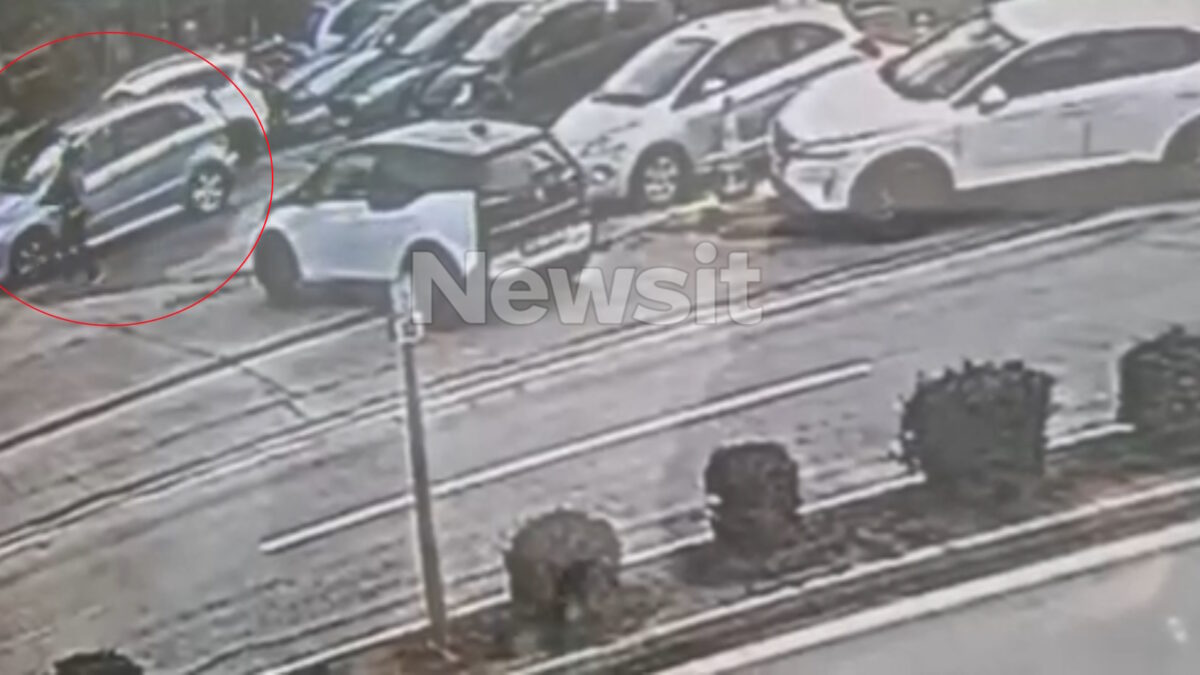 Βριλήσσια: Βίντεο ντοκουμέντο από την στιγμή της παράσυρσης της υπαλλήλου των ΕΛΤΑ