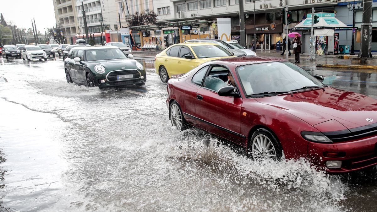 Βροχή στην Αθήνα