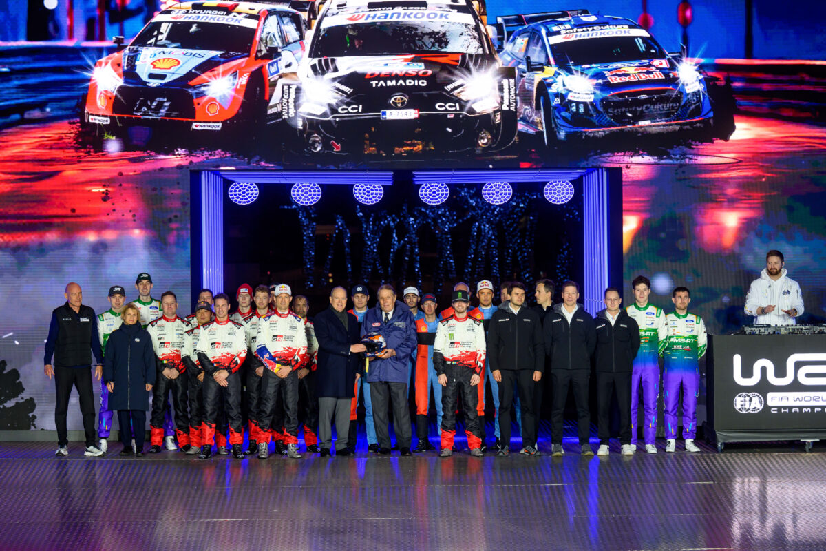 Family photo WRC Monte Carlo