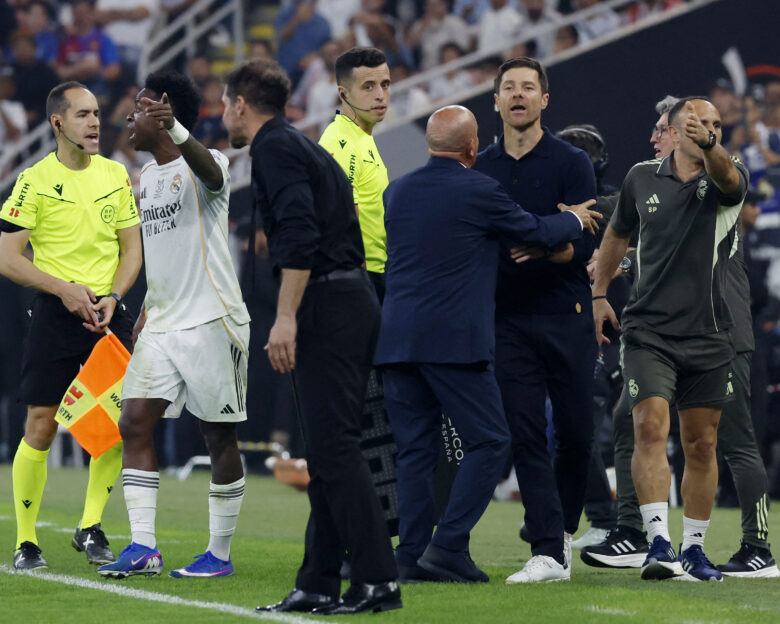 Η στιγμή της έντασης στο Ατλέτικο - Ρεάλ