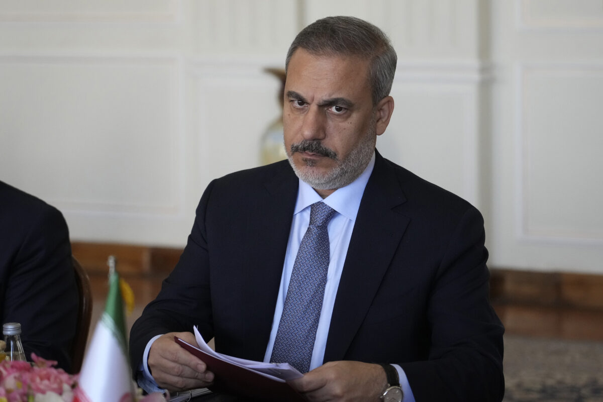 Ο υπουργός Εξωτερικών της Τουρκίας, Χακάν Φιντάν