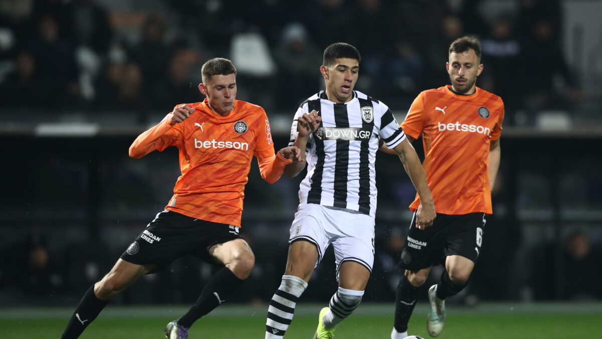 Ο Χατσίδης με τη φανέλα του ΠΑΟΚ