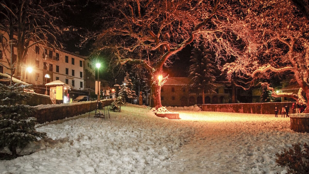 Χιόνια στο Μέτσοβο